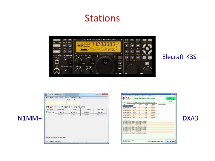 Stations Elecraft K 3 S N 1 MM+ DXA 3 