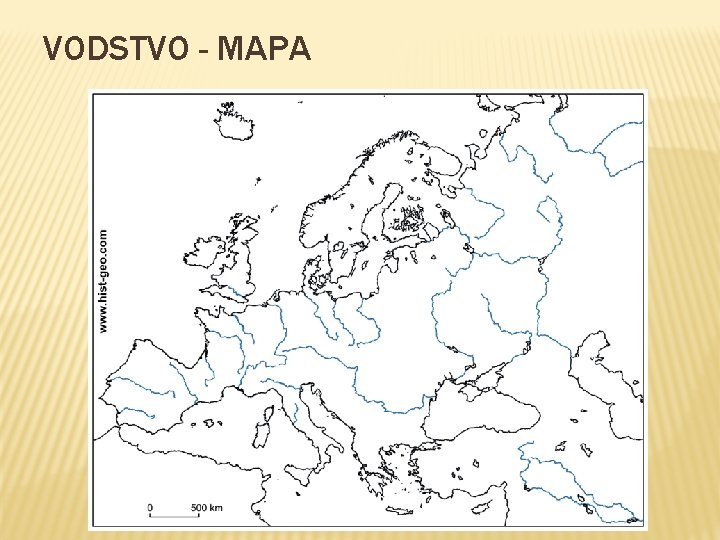 VODSTVO - MAPA 