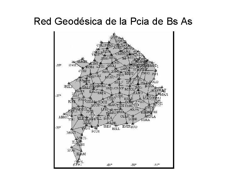 Red Geodésica de la Pcia de Bs As 