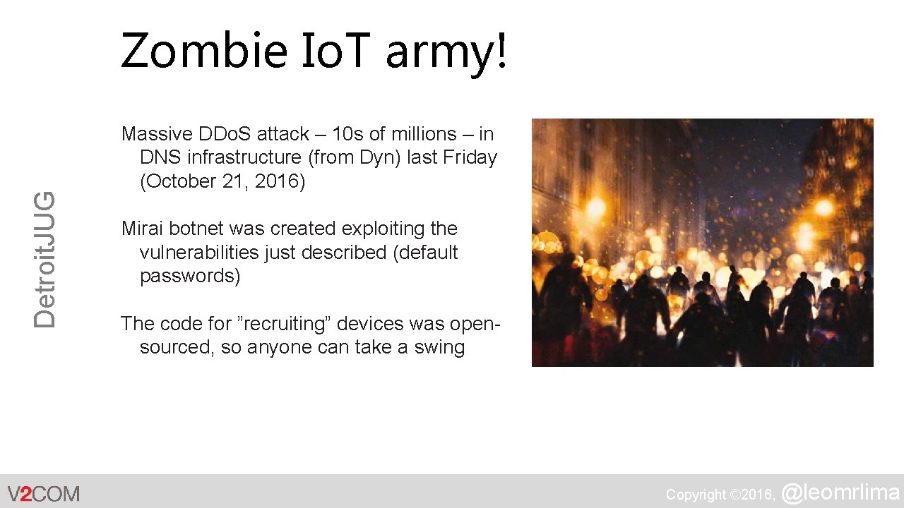 Detroit. JUG Zombie Io. T army! Massive DDo. S attack – 10 s of