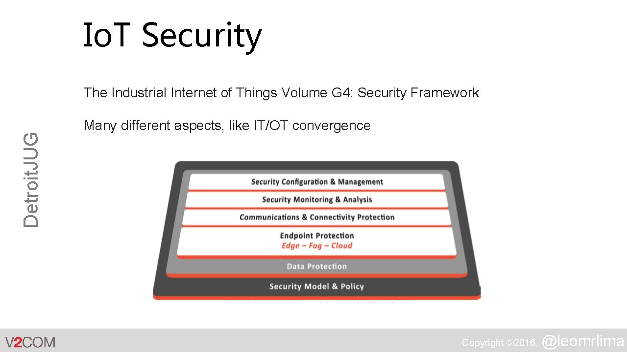 Io. T Security Detroit. JUG The Industrial Internet of Things Volume G 4: Security
