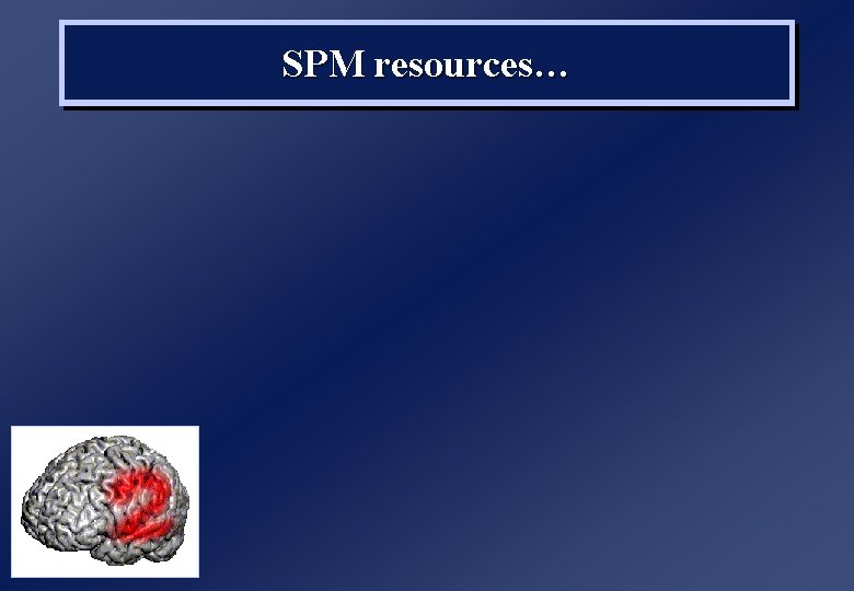 SPM resources… 