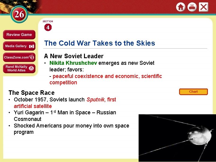 SECTION 4 The Cold War Takes to the Skies A New Soviet Leader •