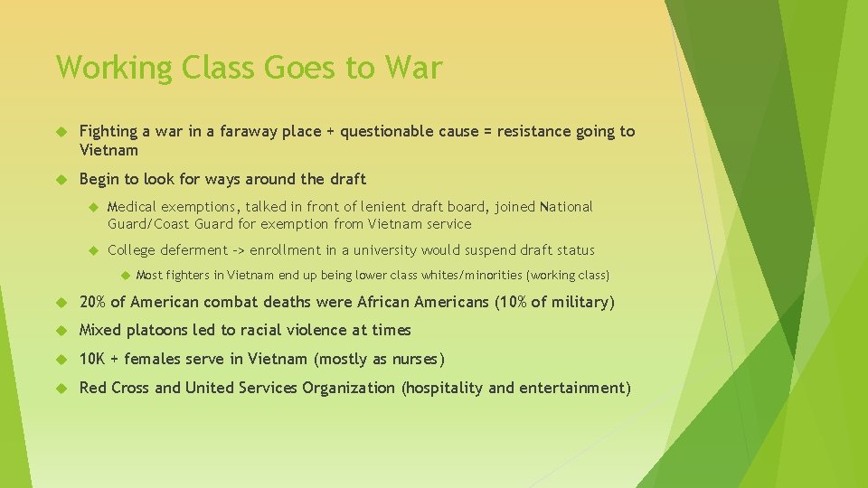 Working Class Goes to War Fighting a war in a faraway place + questionable Working Class Goes to War Fighting a war in a faraway place + questionable