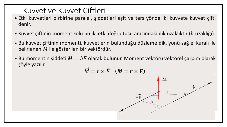  • Kuvvet ve Kuvvet Çiftleri 