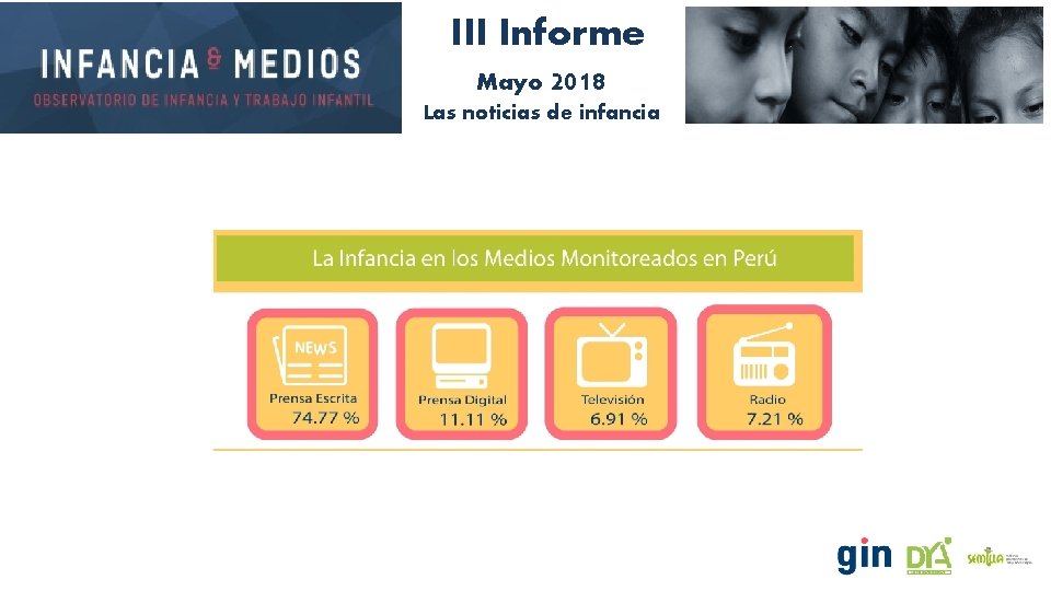 III Informe Mayo 2018 Las noticias de infancia III Informe Mayo 2018 Las noticias de infancia