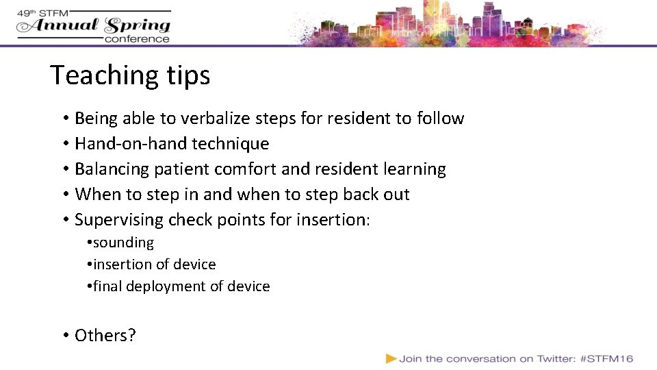 Teaching tips • Being able to verbalize steps for resident to follow • Hand-on-hand Teaching tips • Being able to verbalize steps for resident to follow • Hand-on-hand