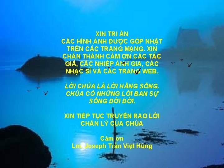 XIN TRI N CÁC HÌNH ẢNH ĐƯỢC GÓP NHẶT TRÊN CÁC TRANG MẠNG. XIN