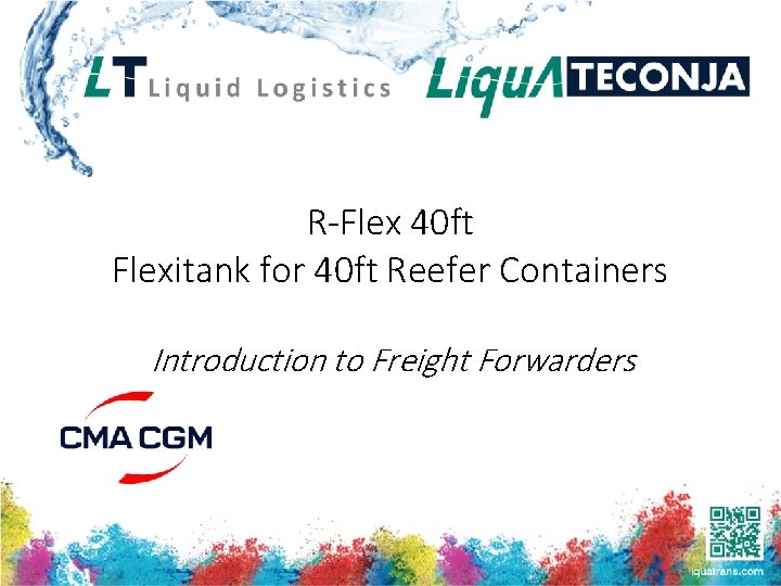 R-Flex 40 ft Flexitank for 40 ft Reefer Containers Introduction to Freight Forwarders 