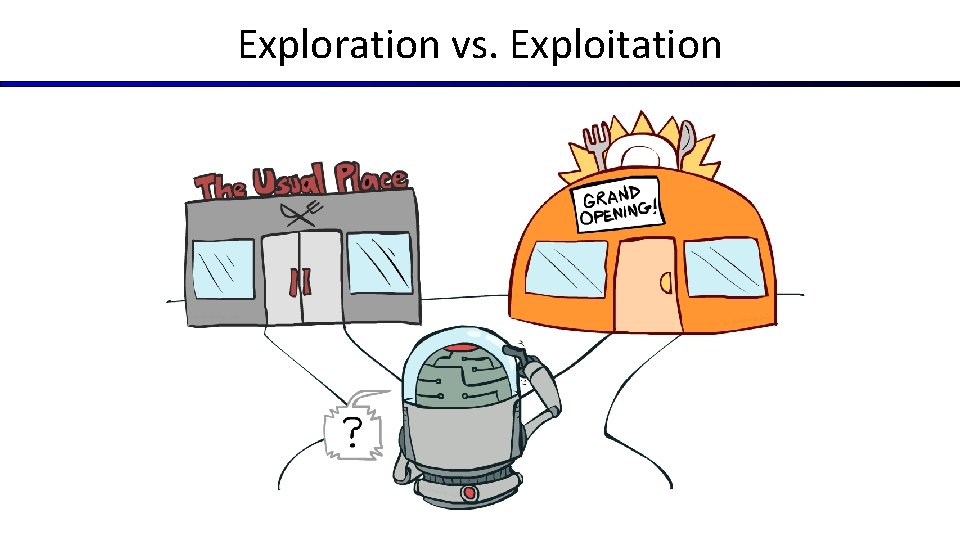 Exploration vs. Exploitation 