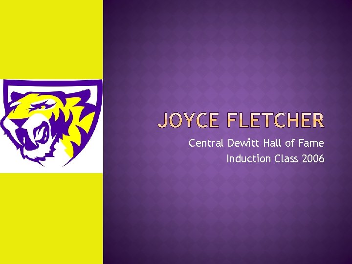 Central Dewitt Hall of Fame Induction Class 2006 