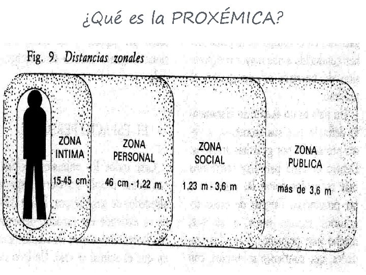 ¿Qué es la PROXÉMICA? v. Estudios personal acerca v. Proximidad física v. Contacto personal