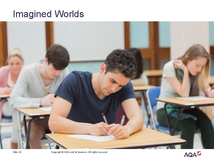 Imagined Worlds Slide 10 Copyright © AQA and its licensors. All rights reserved. 