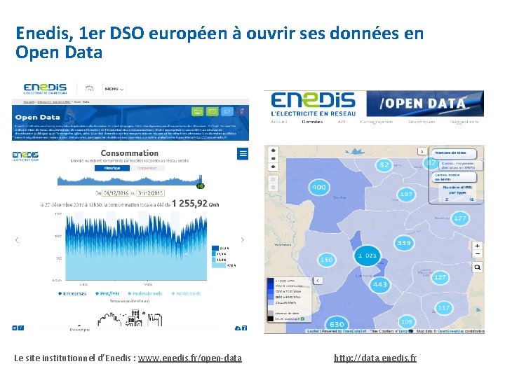 Enedis, 1 er DSO européen à ouvrir ses données en Open Data Le site