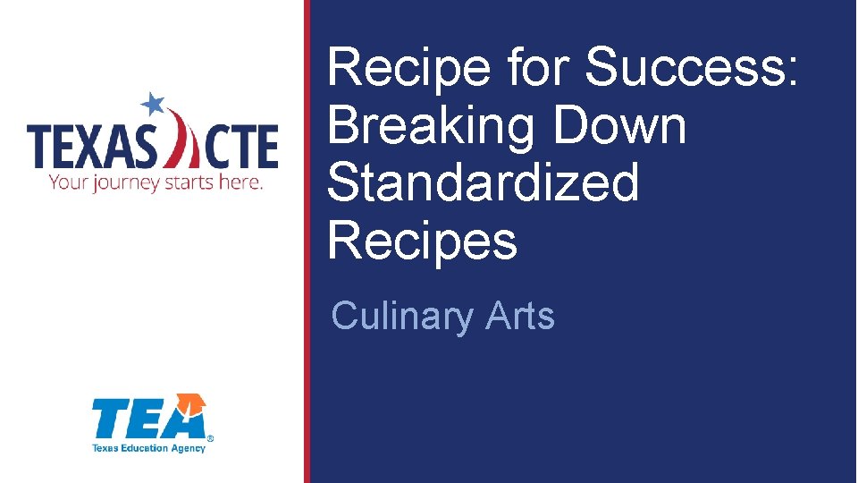 Recipe for Success: Breaking Down Standardized Recipes Culinary Arts 