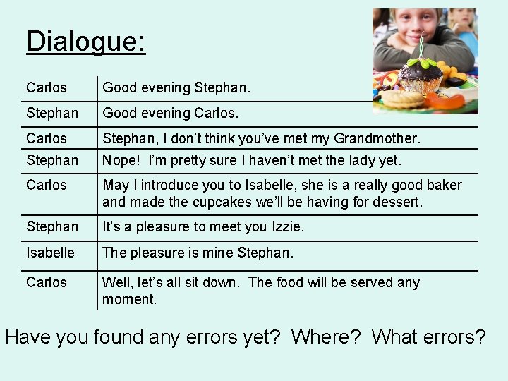 Dialogue: Carlos Good evening Stephan Good evening Carlos Stephan, I don’t think you’ve met Dialogue: Carlos Good evening Stephan Good evening Carlos Stephan, I don’t think you’ve met