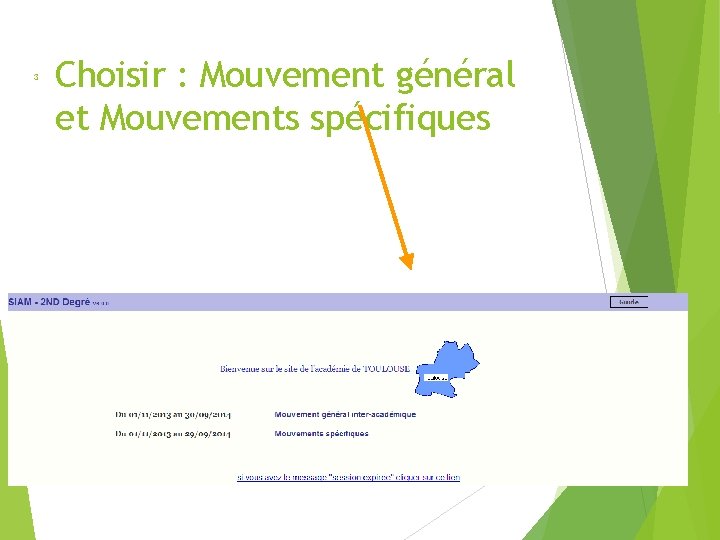 3 Choisir : Mouvement général et Mouvements spécifiques 3 Choisir : Mouvement général et Mouvements spécifiques