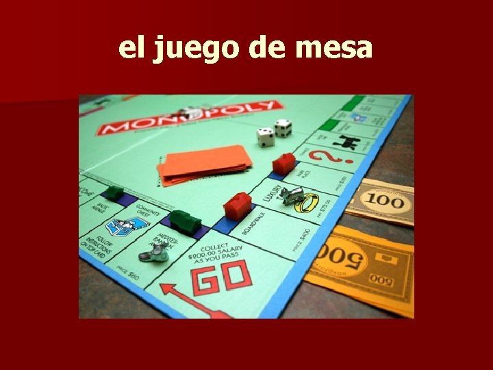 el juego de mesa 