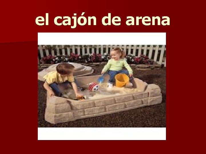 el cajón de arena 