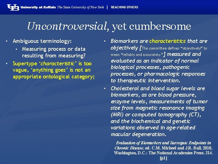 Uncontroversial, yet cumbersome • Ambiguous terminology: • Measuring process or data resulting from measuring?