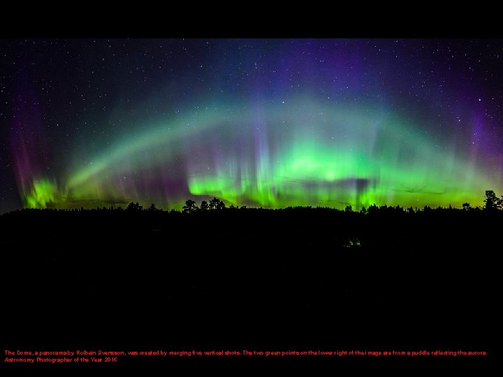 The Dome, a panorama by Kolbein Svensson, was created by merging five vertical shots.