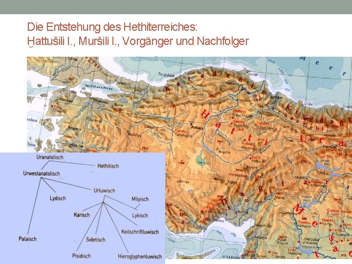 Die Entstehung des Hethiterreiches: Ḫattušili I. , Muršili I. , Vorgänger und Nachfolger 