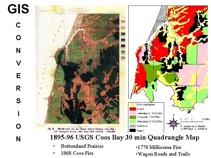 GIS C O N V E R S I O N 1895 -96 USGS GIS C O N V E R S I O N 1895 -96 USGS