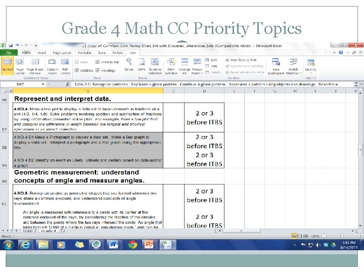 Grade 4 Math CC Priority Topics 