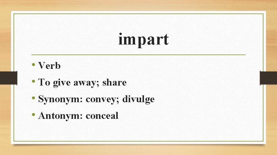 Bellringer Monday Put Your Old Man And The