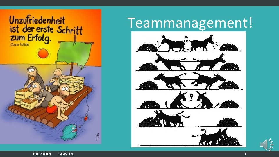 Teammanagement! BA-SOMA-06 -TZ-FS ANDREAS NOAK 8 