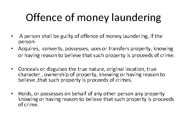 essay about money laundering