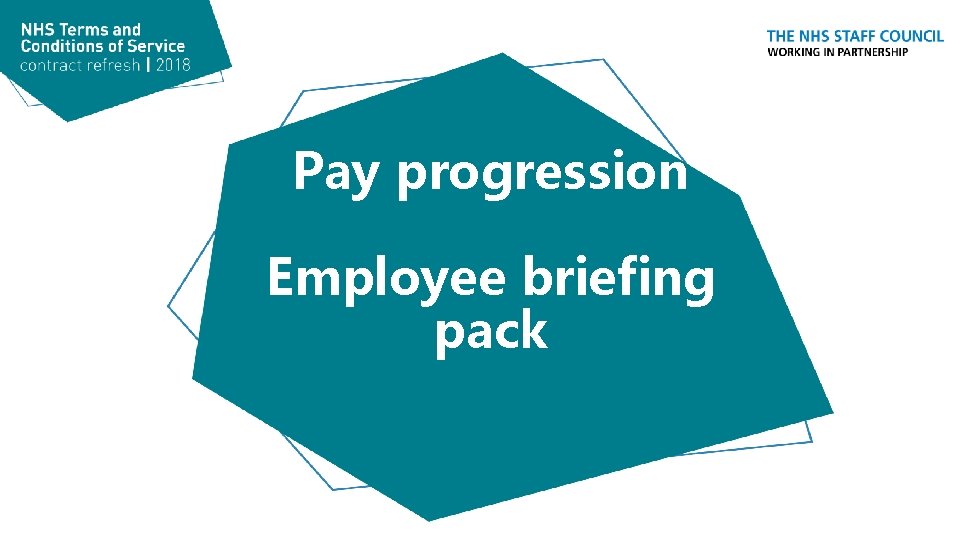 Pay progression Employee briefing pack 