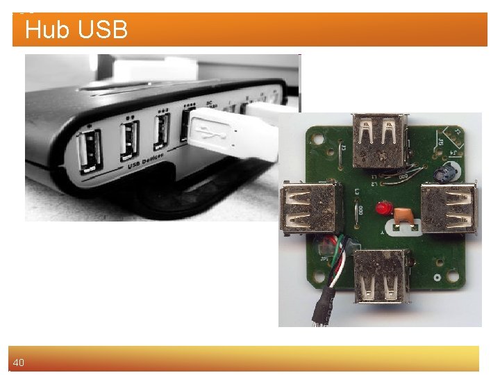 Hub USB 40 