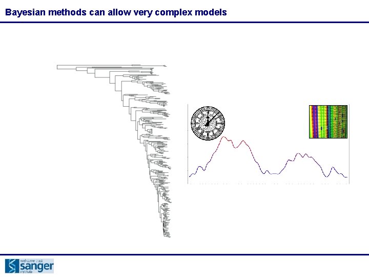 Bayesian methods can allow very complex models 