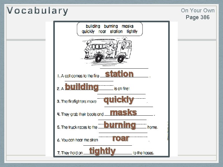 On Your Own Page 386 station building quickly masks burning roar tightly On Your Own Page 386 station building quickly masks burning roar tightly