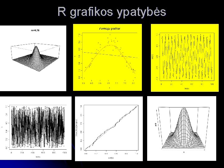 R grafikos ypatybės 