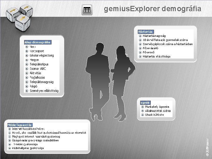 © 2009 Ipsos gemius. Explorer demográfia 