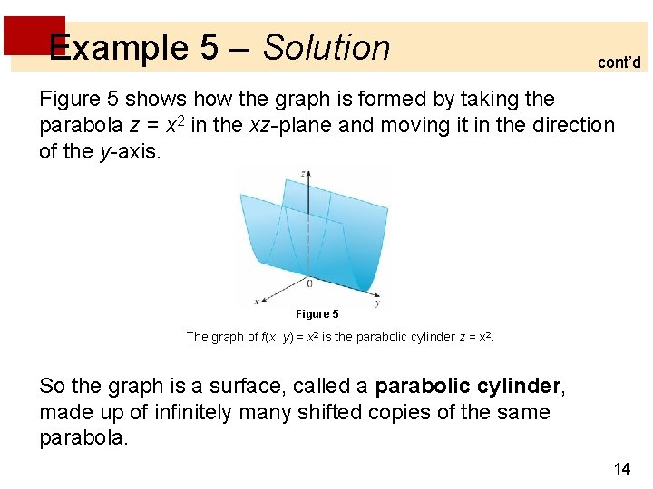 Example 5 – Solution cont’d Figure 5 shows how the graph is formed by Example 5 – Solution cont’d Figure 5 shows how the graph is formed by