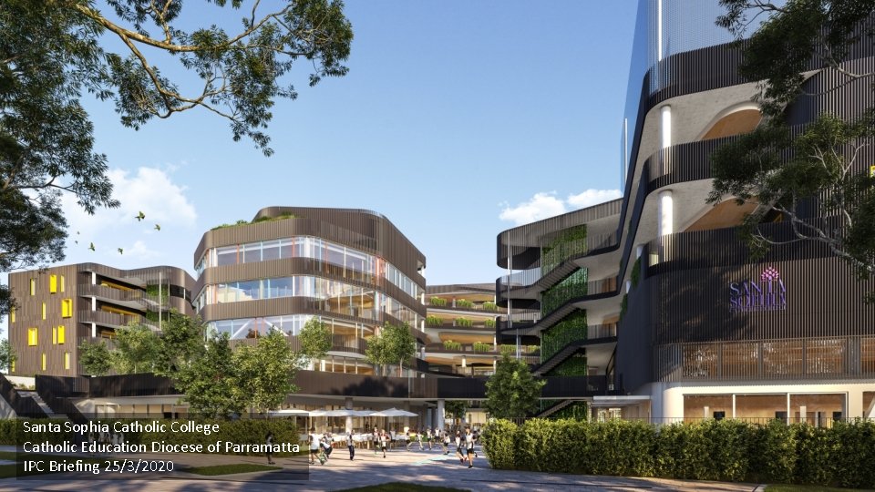 Santa Sophia Catholic College Catholic Education Diocese of Parramatta IPC Briefing 25/3/2020 Santa Sophia Catholic College Catholic Education Diocese of Parramatta IPC Briefing 25/3/2020