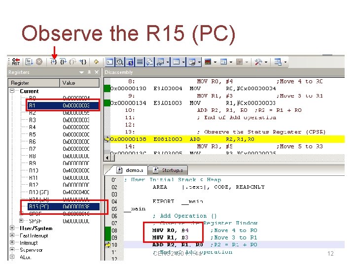 Observe the R 15 (PC) CENG 2400 v. 1. 4 a 12 