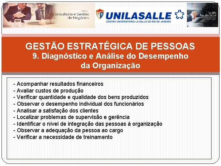 GESTO ESTRATGICA DE PESSOAS 1 Planejamento Estratgico de