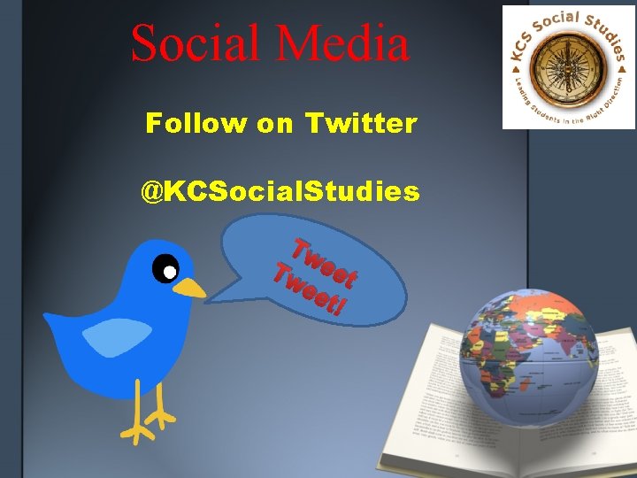 Social Media Follow on Twitter @KCSocial. Studies Tw Tw eet ee t! Social Media Follow on Twitter @KCSocial. Studies Tw Tw eet ee t!