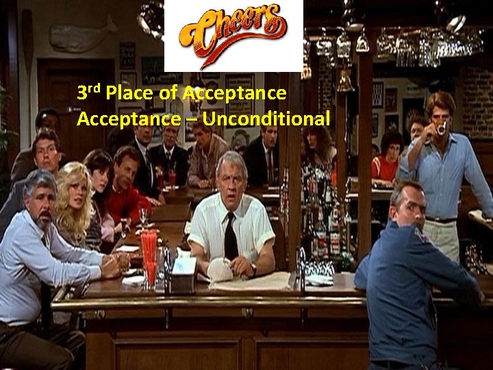 3 rd Place of Acceptance – Unconditional 