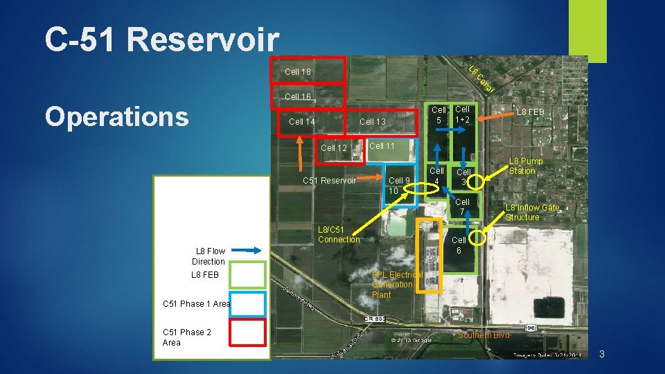 C-51 Reservoir L 8 Cell 18 l na Ca Cell 16 Operations Cell 5