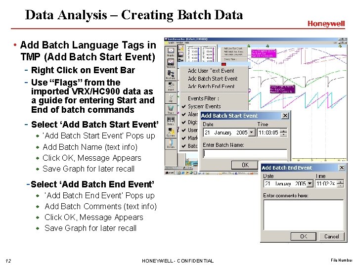 Data Analysis – Creating Batch Data • Add Batch Language Tags in TMP (Add