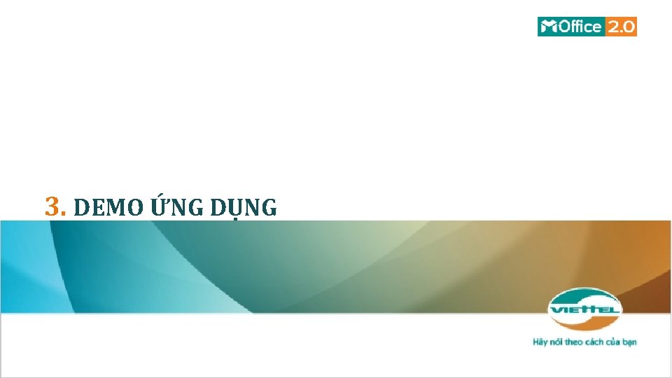 3. DEMO ỨNG DỤNG 
