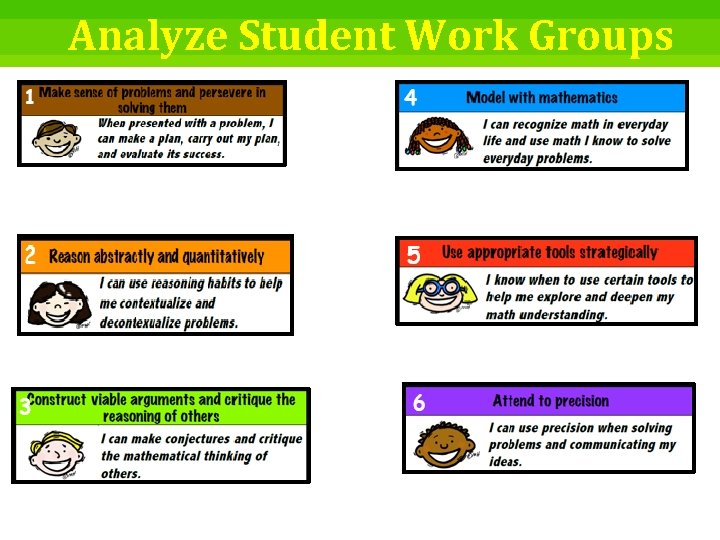 Analyze Student Work Groups 