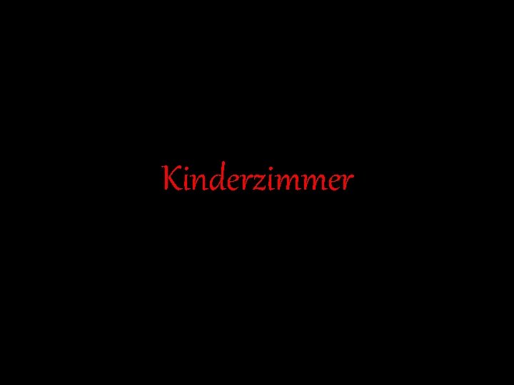 Kinderzimmer 