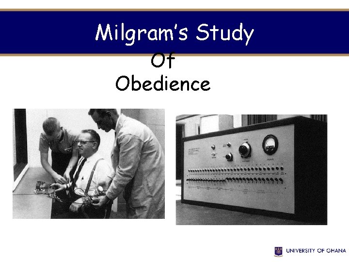 Milgram’s Study Of Obedience 