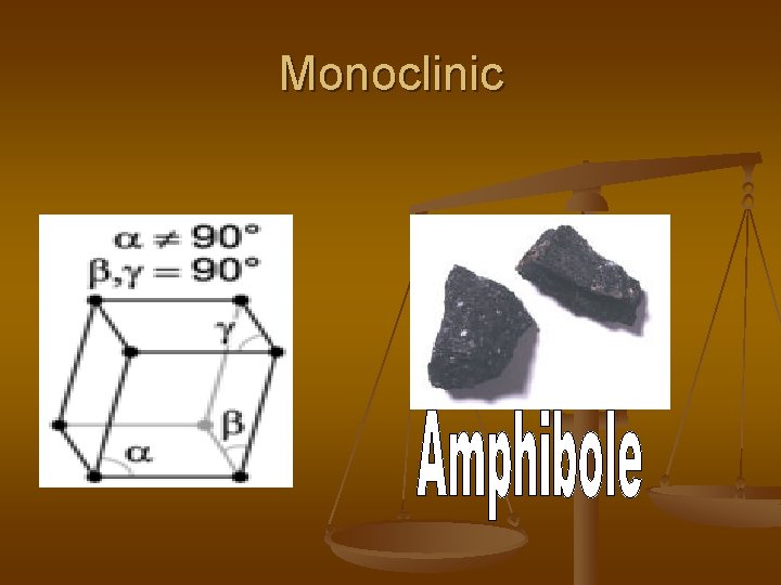 Monoclinic 